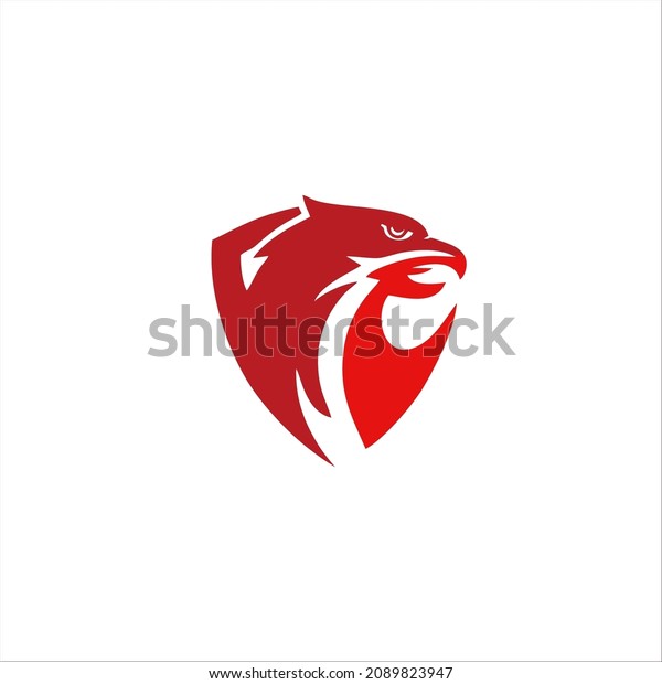 Animal Character Display Garuda Bird Esport Stock Vector (Royalty Free ...