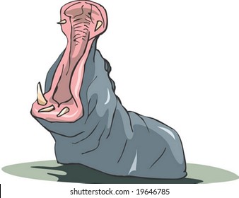 Carácter animal sobre fondo blanco