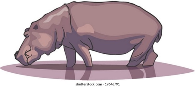 Carácter animal sobre fondo blanco