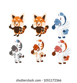 Animal character set