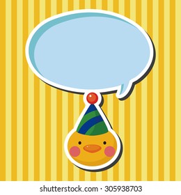 animal chicken cartoon theme elements
