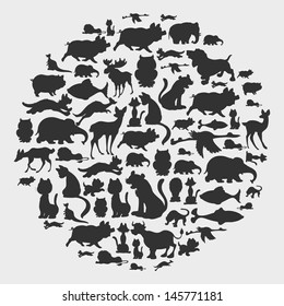 Animal Circle Pattern