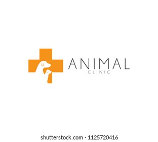 Animal Clinic Logo Design Template
