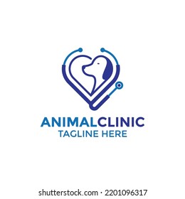 Animal Clinic, Veterinary Clinic Logo, Animal Health Logo
