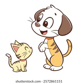 Animal clipart vector art illustration