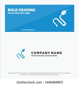 Animal, Cobra, India, King SOlid Icon Website Banner and Business Logo Template