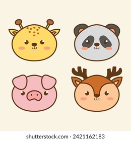 Animal collection in children's design