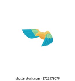 logotipo coloreado animal, concepto de logotipo superpuesto degradado