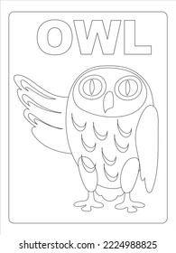 Animal Coloring page for kids art line