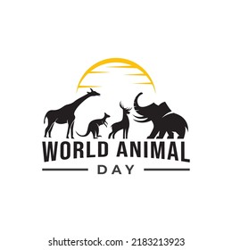 Animal Conservation Logo design. Wildlife Safari Logo design inspiration