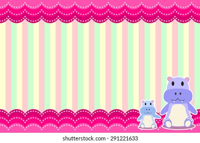 animal cute background vector illustration