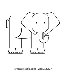 animal cute design, vector illustration eps10 graphic 