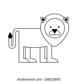 animal cute design, vector illustration eps10 graphic 