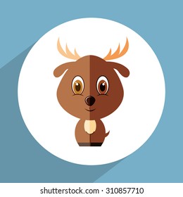 animal cute design, vector illustration eps10 graphic 