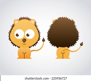 animal cute graphic design , vector illustration