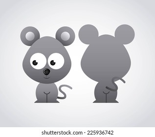 animal cute graphic design , vector illustration