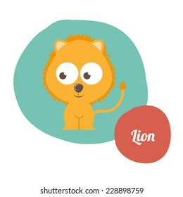 animal cute graphic design , vector illustration