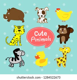 Animal Cute set