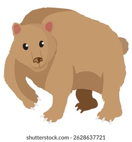 Animal cutes illustration for book