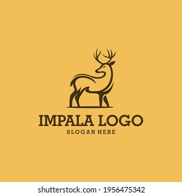 Animal Deer Vector Logo Design
