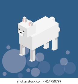 Animal design. Isometric icon. nature concept