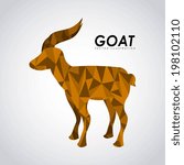 Animal design over gray background, vector illustration