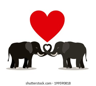 Animal design over white background, vector illustration