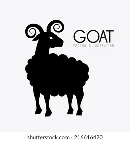 Animal design over white background, vector illustration
