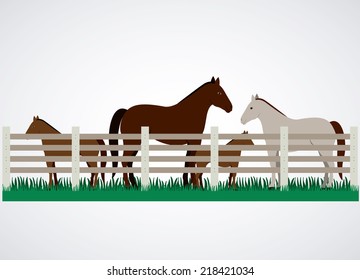 Animal design over white background, vector illustration
