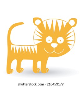 Animal design over white background, vector illustration
