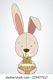 Animal design over white background, vector illustration