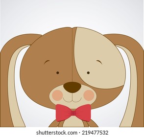 Animal design over white background, vector illustration