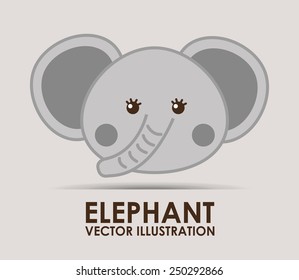 Animal design, over white background vector illustration.
