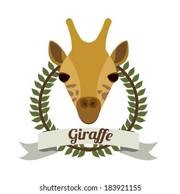 Animal design over white background,vector illustration
