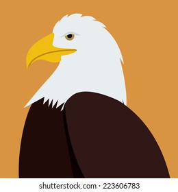 Animal design over yellow background, vector illustration