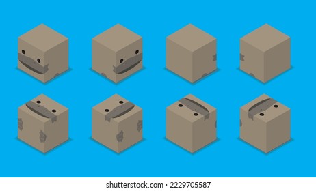 Animal Dice 3D Characters Animal Platypus Cartoon Vector
