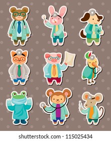 animal doctor stickers