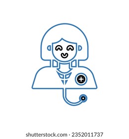 Animal doctor or veterinary icon