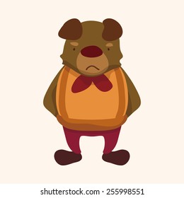 animal dog cartoon theme elements