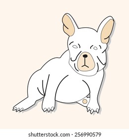 animal dog cartoon theme elements