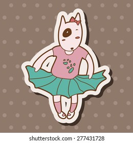 animal dog cartoon theme elements