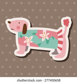 animal dog cartoon theme elements