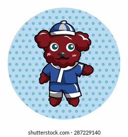 animal dog cartoon theme elements