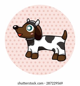 animal dog cartoon theme elements