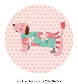 animal dog cartoon theme elements