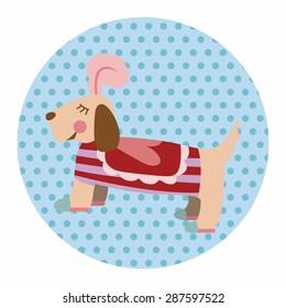 animal dog cartoon theme elements
