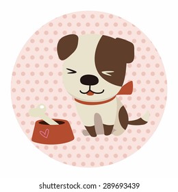 animal dog cartoon theme elements