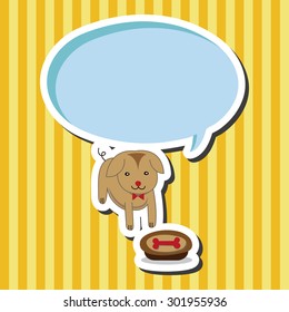 animal dog cartoon theme elements