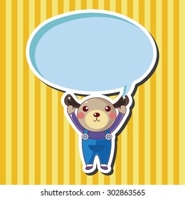 animal dog cartoon theme elements