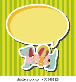 animal dog cartoon theme elements